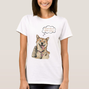 Grappige "Such Silly Very Wow" Shiba Inu Doge Meme T-shirt