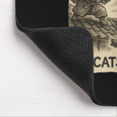 Grappige Sumi-e Kawaii inkt schilderen Japanse mij Muismat (Hoek)