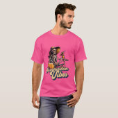 Grappige Summerween Vibes Summer Skeleton Beach Ch T-shirt (Voorkant volledig)