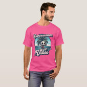 Grappige Summerween Vibes Zomervakantie Skeleton S T-shirt (Voorkant volledig)