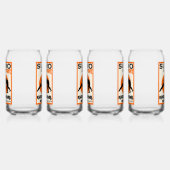 Grappige Sumo Wrestler Blikvorm Glas (Rechts)