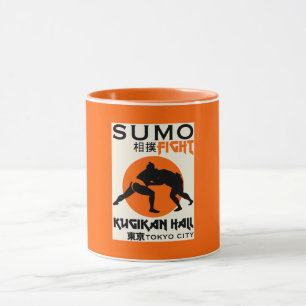 Grappige Sumo Wrestler Mok