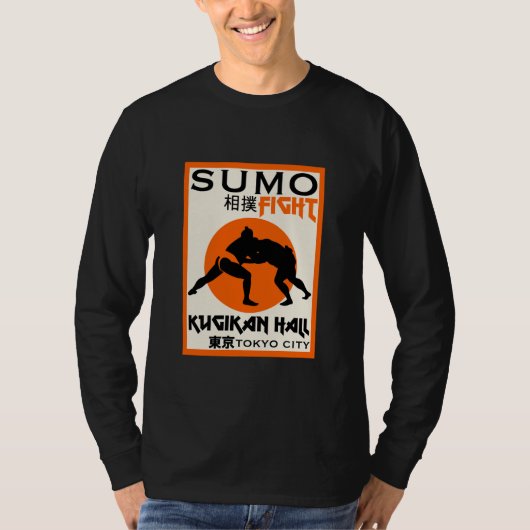 Grappige Sumo Wrestler T-shirt (Voorkant)