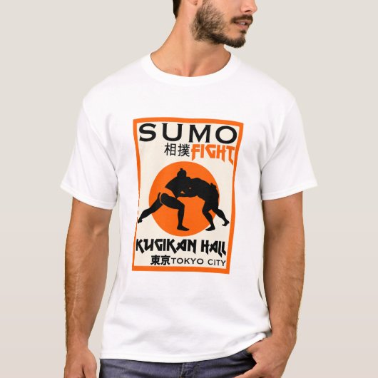 Grappige Sumo Wrestler T-shirt (Voorkant)