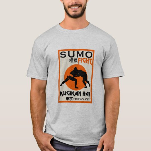 Grappige Sumo Wrestler T-shirt (Voorkant)