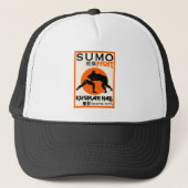 Grappige Sumo Wrestler Trucker Pet (Voorkant)