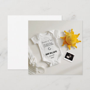 Grappige Sunshine Zwangerschap Aankondiging