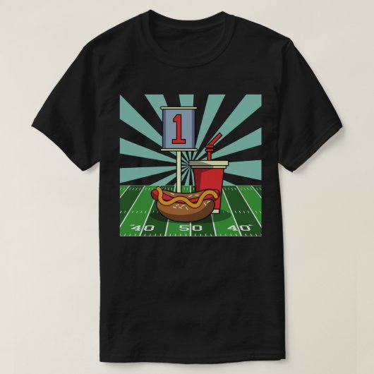 Grappige Super Bowl7 T-shirt (Design voorkant)
