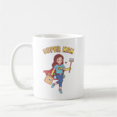 Grappige Super Mama koffiemok (Links)