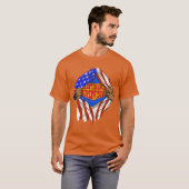Grappige Super Onderhouds Supervisor Held Baan T-shirt (Voorkant volledig)