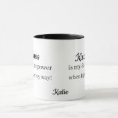 Grappige superheld mok (Midden)