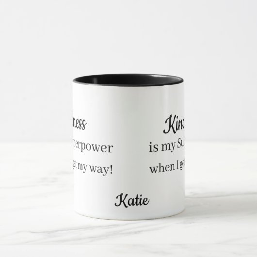 Grappige superheld mok (Midden)