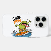 Grappige Surf Mode Kikker|Dolle Kikker Zomer  Case-Mate iPhone Case (Achterkant (horizontaal))