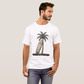 Grappige Surf Shack T-shirt (Voorkant volledig)
