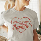 Grappige Surfer Moeder te zijn Zomer Beach Bum Pun T-shirt