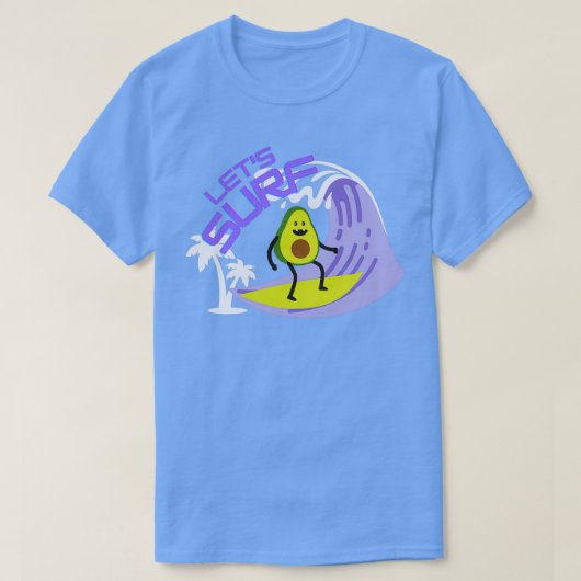 grappige surfung t-shirt (Design voorkant)