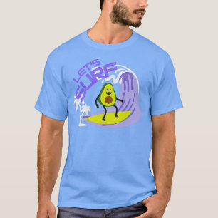 grappige surfung t-shirt