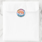 Grappige Sushi Sticker - Dit Is Hoe Ik Rol Kawaii  (Tas)