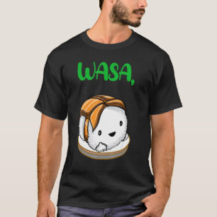 Grappige Sushi Wasabi Bae Schattig Stel Bijpassend T-shirt