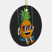 Grappige swingende ananas swinger Ornamenten (Rechts)