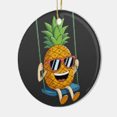 Grappige swingende ananas swinger Ornamenten (Links)