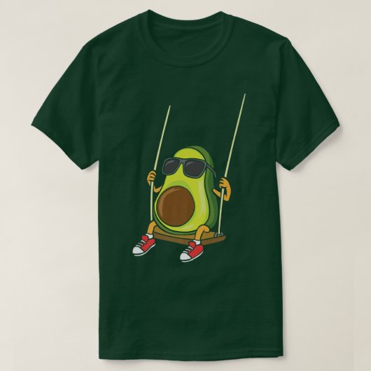 Grappige Swingende Avocado Swinger 432  T-shirt (Design voorkant)