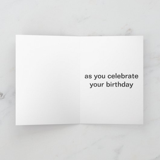 Grappige swingende verjaardag kaart (Binnen)