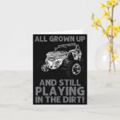 Grappige Sxs-ontwerpen voor mannen en vrouwen Offr Kaart (Gele Bloem)