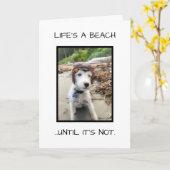 GRAPPIGE SYMPATHIEKAART KAART (Gele Bloem)