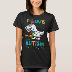 Grappige T.rex Dino Dinosaurus Ik Hou Van Iemand M T-shirt