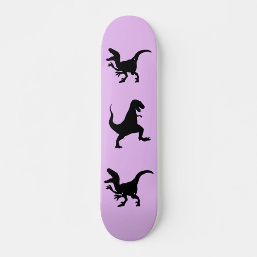 GRAPPIGE T-REX DINO Skateboards (Voorkant)