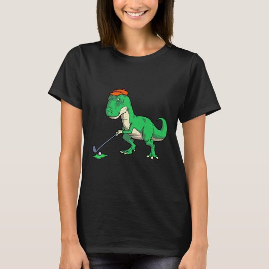 Grappige T Rex Dinosaur Golf Cadeaus Shirts Voor M (Voorkant)
