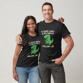 Grappige T-Rex "klap je... Oh" Dinosaurus T-shirt (Unisex)