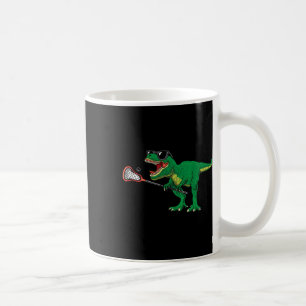 Grappige T Rex Lacrosse Dinosaur Lax Jongens Lacro Koffiemok
