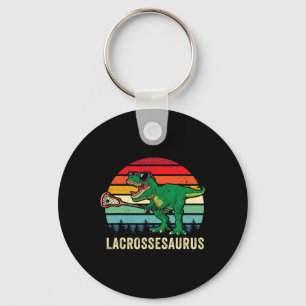 Grappige T Rex Lacrosse Dinosaur Lax Jongens Lacro Sleutelhanger