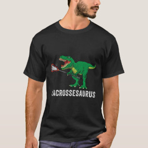 Grappige T Rex Lacrosse Dinosaur Lax Jongens Lacro T-shirt