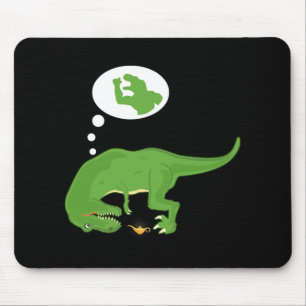 Grappige T-rex , Lamp Genie, Korte Armen, Door Zan Muismat