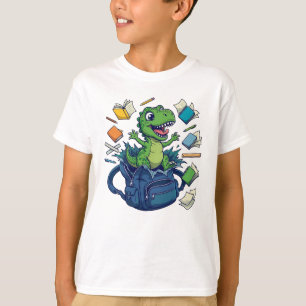 Grappige T-Rex Rugzak - Terug naar school Dinosaur T-shirt