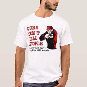 Grappige T-Shirt: Mensen Schieten Niet Vanzelf T-shirt