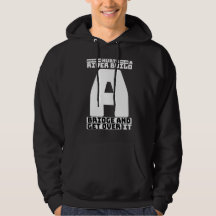 Grappige T-shirt met spreuk Funny Hoodie Quote gra