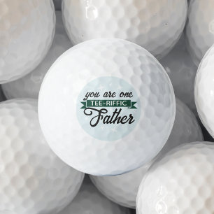 Grappige T-shirt-riffic Vaderdag Golfballen
