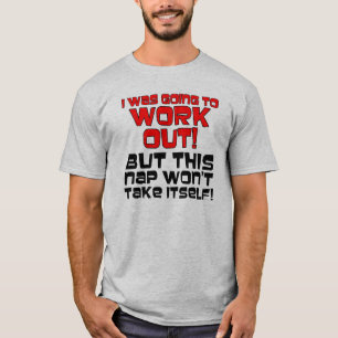 Grappige T-shirt Spreuken Quotes over Slapen Niet 