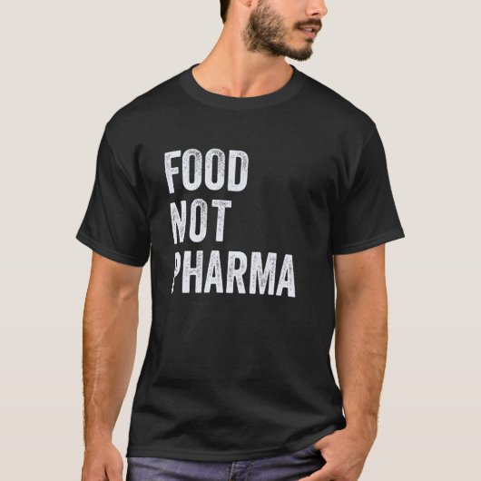Grappige T-shirts Mannen Vrouwen, Grappig Eten Nie (Voorkant)