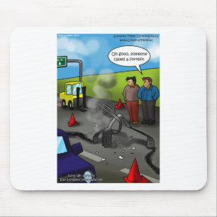 Grappige T-Shirts Mokken enz. voor vorkheftruckcha Muismat