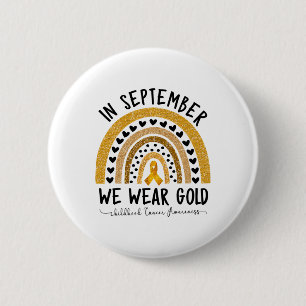 Grappige T-shirts voor bewustwording van kanker bi Ronde Button 5,7 Cm