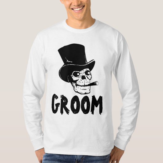 GRAPPIGE T-SHIRTS VOOR DE BRUIDEGOM (Voorkant)