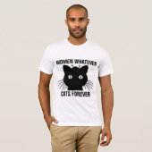 Grappige t-shirts voor heren, CATS FOREVER (Voorkant volledig)