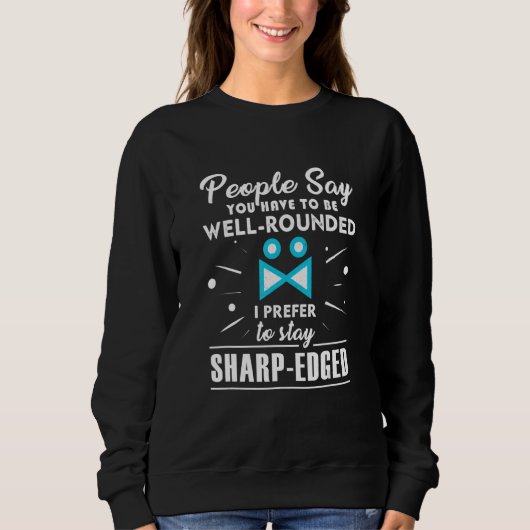 Grappige T-shirts voor mannen vrouwen Wel afgerond (Voorkant)