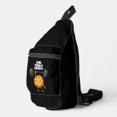 Grappige Taai Koekje Hanteert Halter Sling Bag (Rechterhoek)