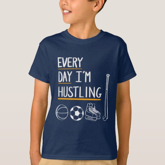grappige taartshirt voor actieve kinderen t-shirt (Voorkant)